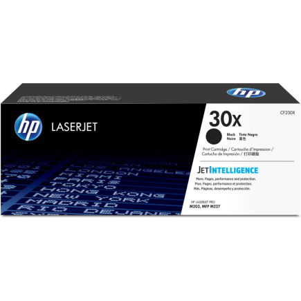 HP 30X original High Capacity LaserJet Toner cartridge CF230X Black XL