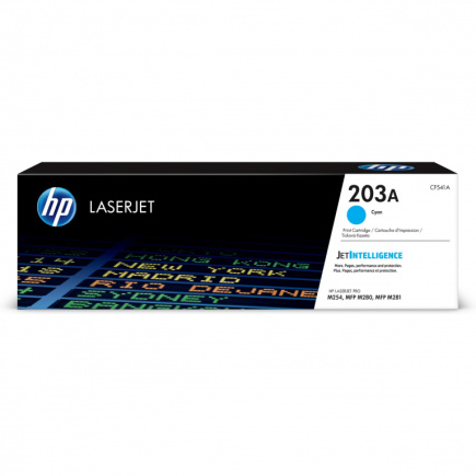 HP 203A Original Cyan LaserJet Toner Cartridge 104362