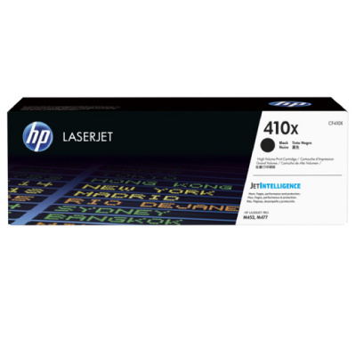 HP 410X High Capacity Black Lase Toner Cartridge, 6500 pages, for HP LaserJet Pro M452, LaserJet Pro M477