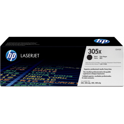 HP 305X original LaserJet original Toner cartridge CE410X black high capacity 4.000 pages 1-pack