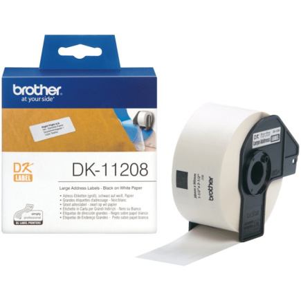 Brother Adressetiketten DK11208 400 Blatt