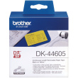 Endlosetikette Papier ablösbar gelb