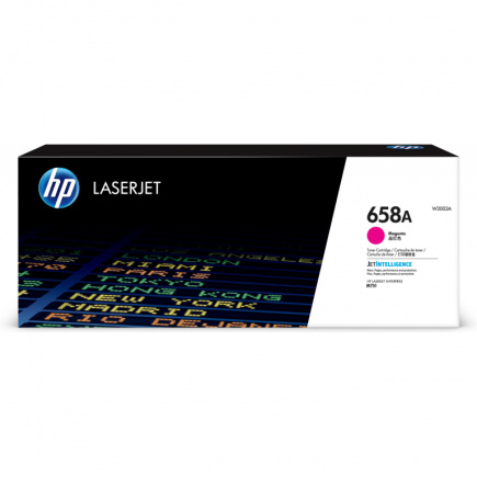 HP 658A Magenta LaserJet Toner Cartridge