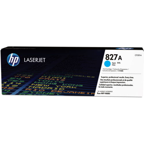 HP 827A Original Toner cyan Standardkapazitt 32.000 Seiten 1er-Pack