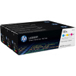HP 131A original Toner cartridge U0SL1AM cyan magenta yellow standard capacity 3 x 1.800 pages 3-pack