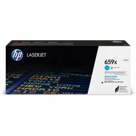 HP 659X High Yield Cyan Original LaserJet Toner Cartridge 227488