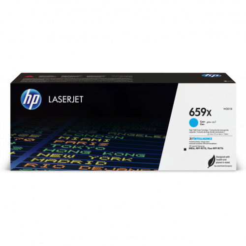 HP 659X High Yield Cyan Original LaserJet Toner Cartridge 227488