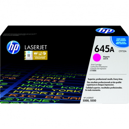 HP 645A original Colour LaserJet Toner cartridge C9733A magenta standard capacity 12.000 pages 1-pack