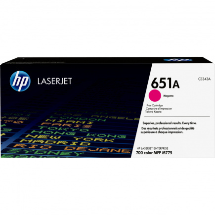 HP 651A Original Toner magenta Standardkapazitt 16.000 Seiten 1er-Pack