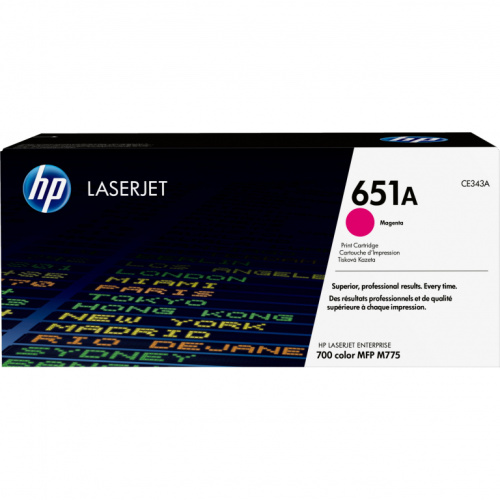 HP 651A Original Toner magenta Standardkapazitt 16.000 Seiten 1er-Pack