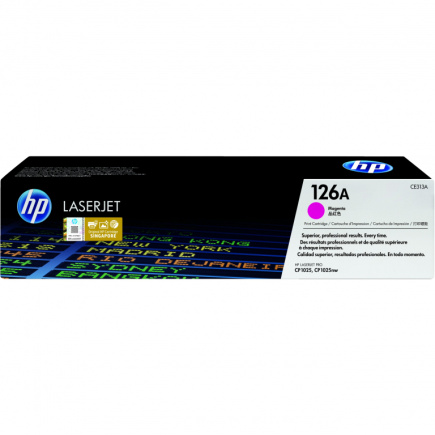 HP 126A original LaserJet Toner cartridge CE313A magenta standard capacity 1.000 pages 1-pack