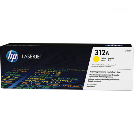 HP 312A original Toner cartridge CF382A yellow standard capacity 2700 pages 1-pack