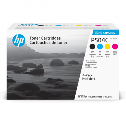 SAMSUNG CLT-P504C 4-pk CYMK Toner Crt