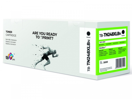 TB Print Toner for Brother TN248XLBK TB-TN248XLBN 100% new black 3000 pages Compatible with Brother MFC-L3760CDW L3740CDW DCP-L3560CDW L3740CDWE HL-L3240CDW L8390CDW 