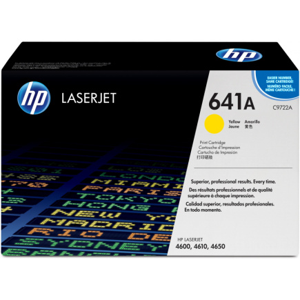 HP 641A C9722A yellow