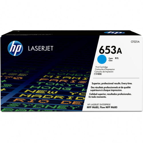 HP 653A Original Toner cyan Standardkapazitt 16.500 Seiten 1er-Pack