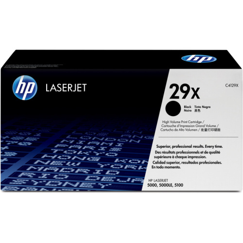 HP 29X C4129X Must Hohe Kapazität