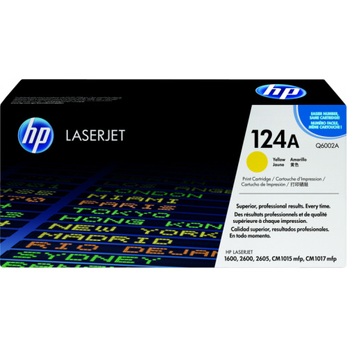HP Toner 124A Q6002A Gelb