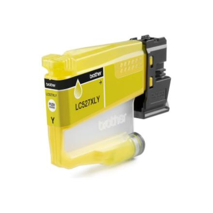 Brother LC527XLY Yellow High Yield Inkjet Cartridge | Brother