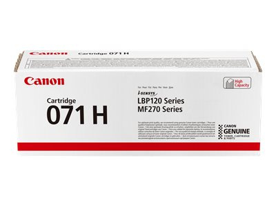 Canon 071 H - High capacity - black - original - toner cartridge - for i-SENSYS LBP122dw, MF272dw  *Uus, avatud pakend, pole printinud