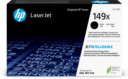 HP 149X High Capacity Black Laser Toner Cartridge, 9500 pages, for HP LaserJet Pro 4002dn, 4002dne, 4002dw, 4002dwe