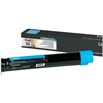 LEXMARK Toner cyan C950 ca. 22.000S.