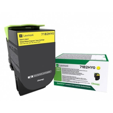 LEXMARK Toner gelb Rck f. CS/CX417/ 517 ca. 3.500 S.