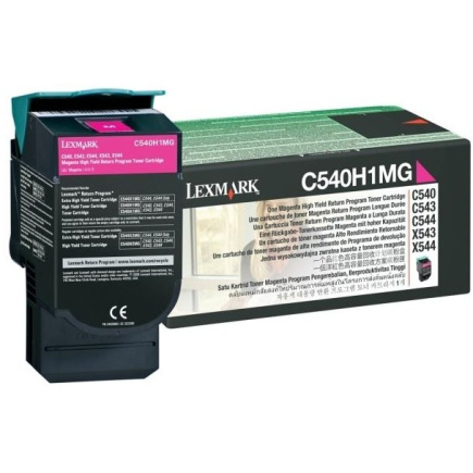 LEXMARK Toner magenta Rck C54x/X54x ca. 2.000 S.