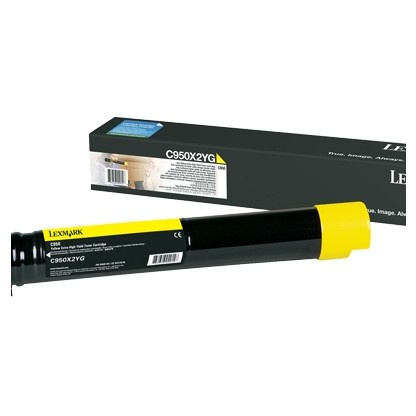 LEXMARK Toner gelb C950 ca. 22.000S.