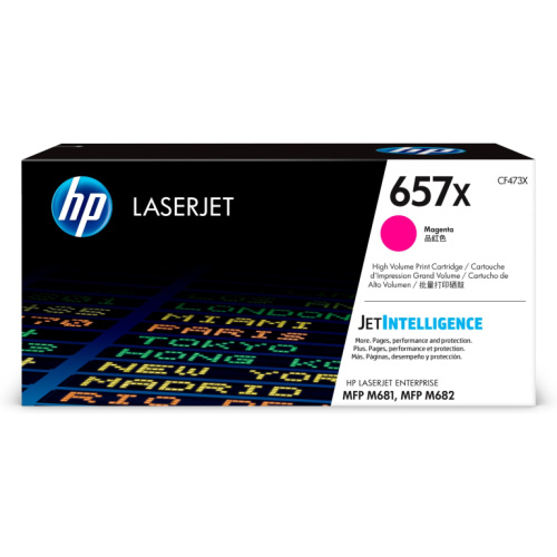 HP 657X original LaserJet Toner cartridge CF473X Magenta High Yield