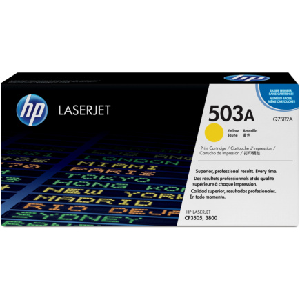 HP 503A Q7582A yellow
