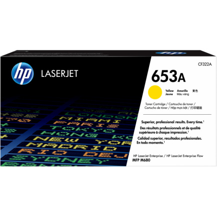 HP 653A Original Toner gelb Standardkapazitt 16.500 Seiten 1er-Pack