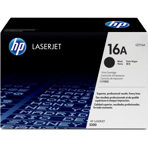 HP 16A original LaserJet Toner cartridge Q7516A Must standard capacity 12.000 pages 1-pack