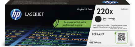 HP 220X High Capacity Must Toner Cartridge, 7500 pages, for HP Color LaserJet Pro 4301, 4302, 4303