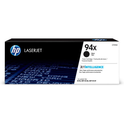 HP 94X High Yield Original LaserJet Toner Cartridge 284722