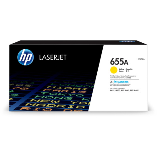 HP 655A Original LaserJet Toner Gelb