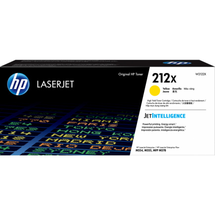 HP Toner 212X W2122X Gelb bis zu 10.000 Seiten