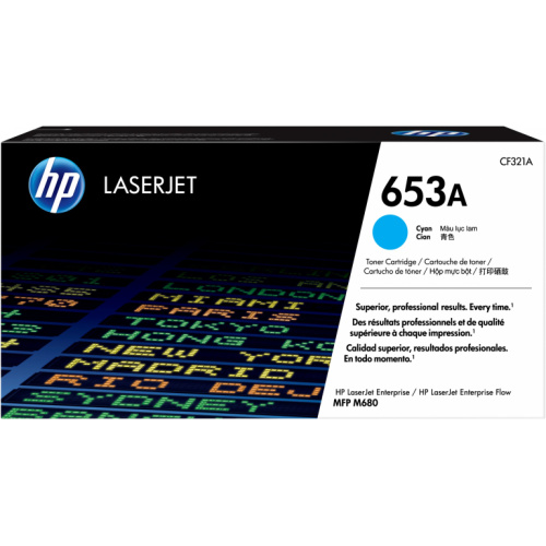 HP 653A Original Toner cyan Standardkapazitt 16.500 Seiten 1er-Pack