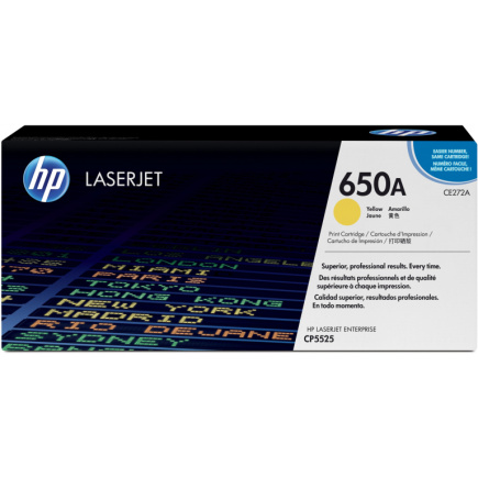 HP original Colour LaserJet CE272A Toner cartridge yellow standard capacity 15.000 pages 1-pack