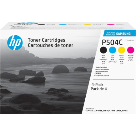 SAMSUNG CLT-P504C 4-pk CYMK Toner Crt