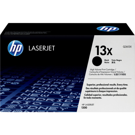 HP 13X original LaserJet Toner cartridge Q2613X Must high capacity 4.000 pages 1-pack