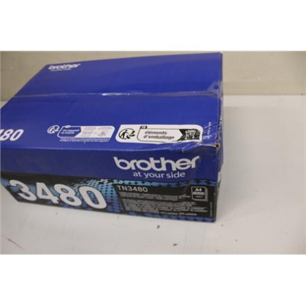 Восстановленный. Brother TN-3480, Toner Cartridge Черный | Brother TN-3480 | Toner Cartridge | Черный | DAMAGED PACKAGING