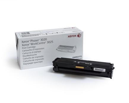 P3020 WC3025 STAND CAP Черный TONER CARTRIDGE (1500 PAGES) XEROX