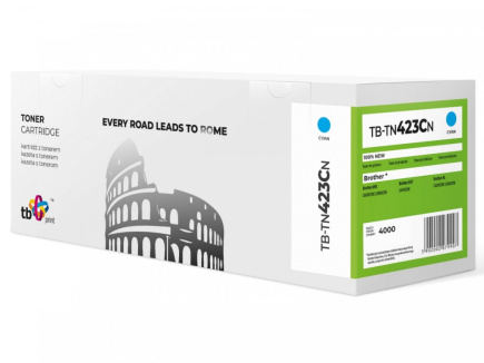TB Print Toner for Brother TN423C TB-TN423CN cyan 100% new