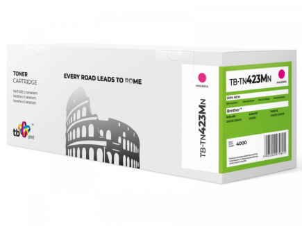 TB Print Toner for Brother TN423M TB-TN423MN magenta 100% new
