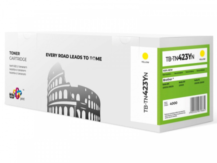 TB Print Toner for Brother TN423 Y TB-TN 423YN yellow 100% new