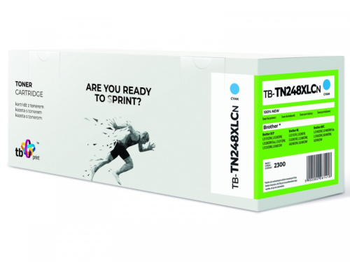 TB Print Toner for Brother TN248XLC TB-TN248XLCN 100% new cyan