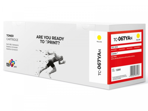 TB Print Toner for Canon MF650 TC-067YAN YE 100% nowy CRG067