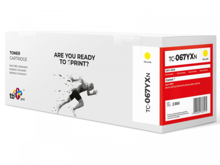 TB Print Toner for Canon MF650 TC-067YXN YE 100% nowy CRG067H