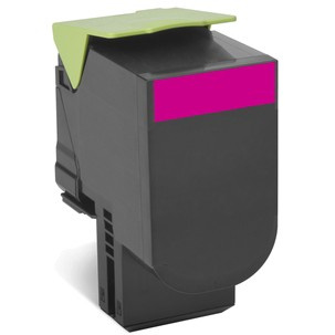 LEXMARK Toner magenta Rck f. CX310/ 410/510 2.000 S. LEXMARK Toner magenta Rck f. CX310/ 410/510 2.000 S.